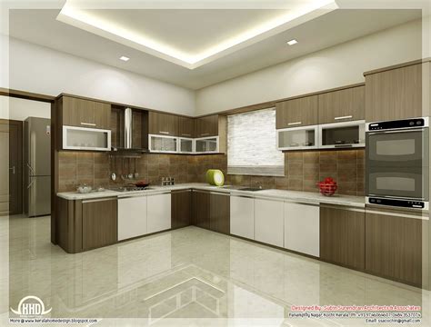 Kitchen Dining Interiors Kerala Home Design Floor Plans Luxury Modern