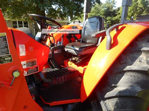 Kubota M8540 4x4loader12x12 Hydraulic Shuttle Trans 945hrs By Owner