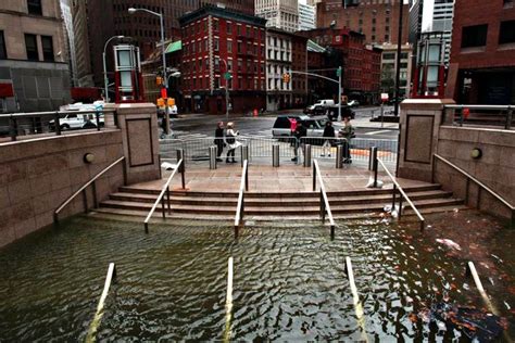 Flooded Underground Shopping Mall NYC Hurricane Sandy Oct New York City Photos
