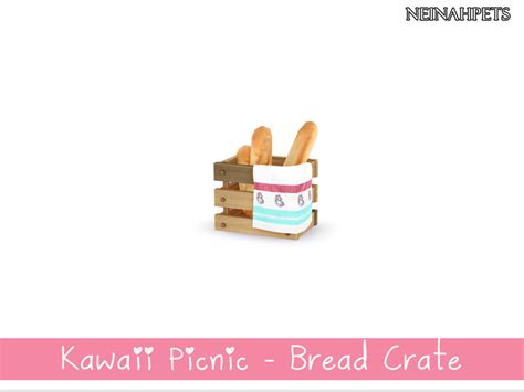 The Sims Resource Kawaii Picnic Outdoor Dining Collection Mesh Required