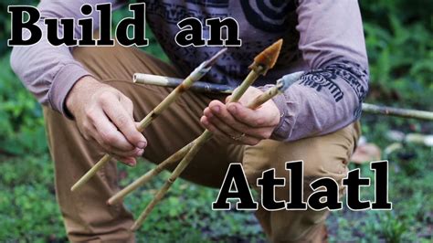 How To Build An Atlatl For Hunting Part 1 Youtube