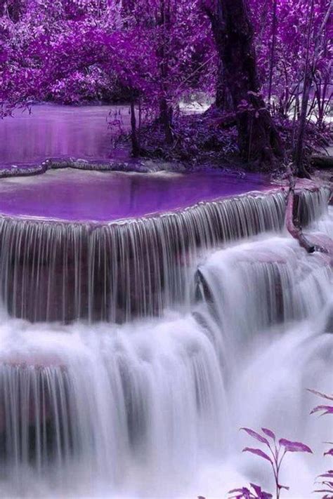 Pin By Sue Uhlar Patella On Purple Beautiful Waterfalls Beautiful