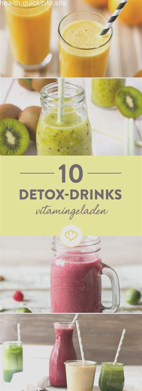10 mit Vitaminen beladene Detoxgetränke | Detox diet drinks, Detox drinks recipes, Detox drinks