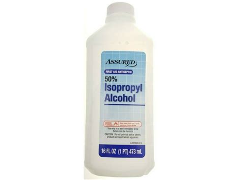 Assured Isopropyl Alcohol 16 Fl Oz Ingredients And Reviews