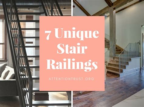 7 Unique Stair Railings Pictures And Design Idea Attention Trust