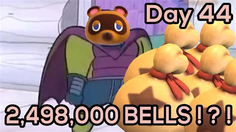 Tom Nook Charges Me 2498000 Bells For A Basement In Animal Crossing
