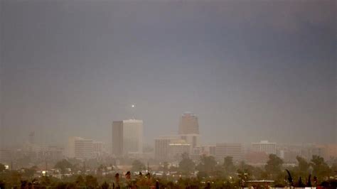 Tucsons Intense Dust Storm Weekend Storm Captured On Social Media