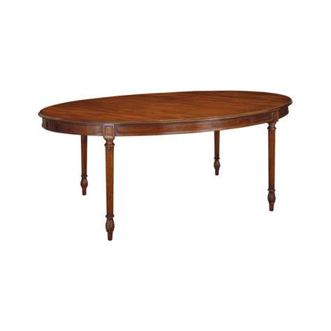 Oval Mahogany Dining Table Titchmarsh And Goodwin