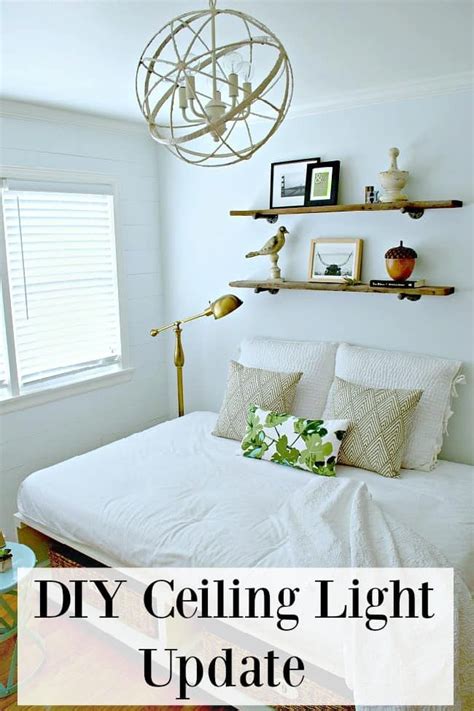 You may require some extra material, lace, fabric, if you wish to make lighting cover more creative. DIY Ceiling Light Update | Diy ceiling, Ceiling lights ...
