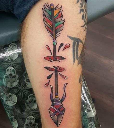 Top More Than 138 American Indian Arrow Tattoos Latest Poppy