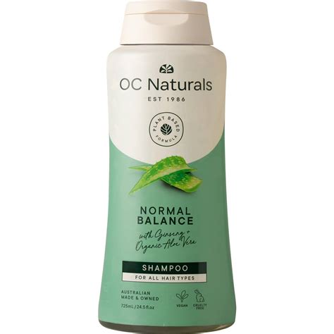 Oc Naturals Shampoo Normal Balance 725ml Woolworths