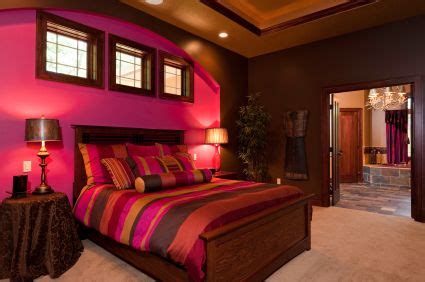 Relevance the trend of the season and the last few. Red, yellow & orange themes | Purple bedroom decor, Purple ...