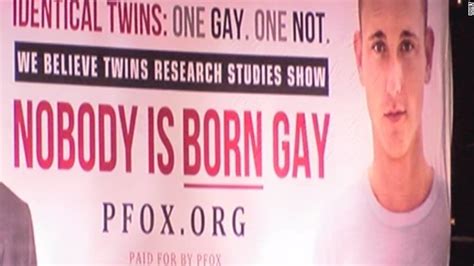 Billboard Claims Nobody Is Born Gay Video