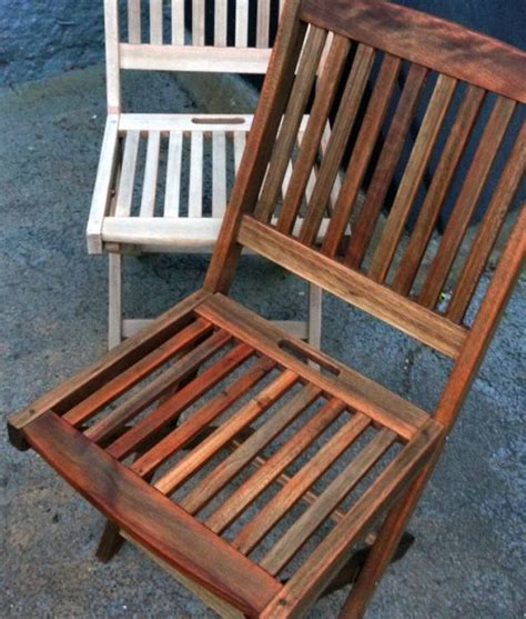 Refinishing Teak Wood Patio Furniture