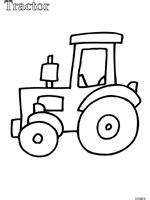 Download nu een kleurplaat van een boerderij, print hem uit en inkleuren maar! Peuter kleurplaat tractor