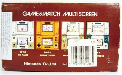 Nintendo Game And Watch Multi Screen Donkey Kong Ii Loose With Box