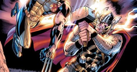 Wolverine Vs Thor By Paul Gulacy Comics Marvel Pinterest Thor
