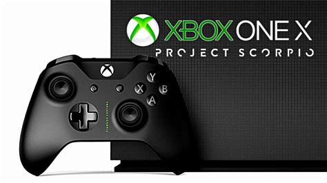 Xbox One X Project Scorpio Edition Trailer Youtube