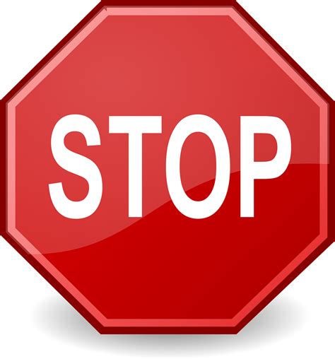 edit free photo of stop halt blocked red sign