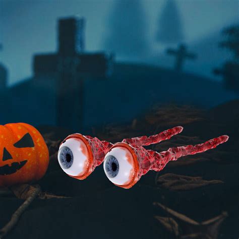 Halloween Eyeballs 6pcs Realistic Ripped Out Fake Eyes Horror Prop Ebay