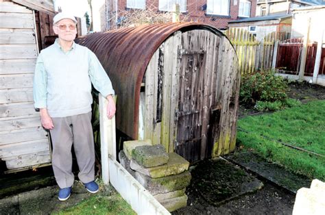 Anderson Shelter Discovered Intact Barnsley Chronicle