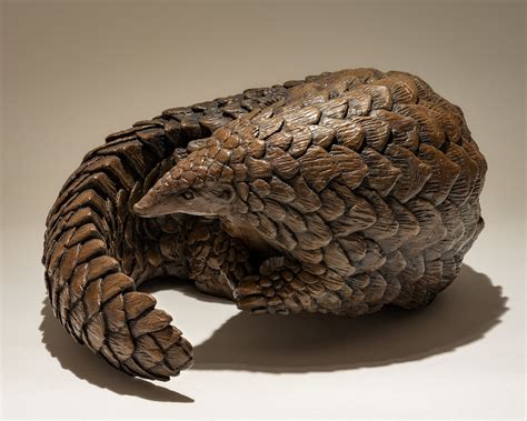 Find & download free graphic resources for pangolin. Bronze Pangolin Sculpture £7995 - Nick Mackman Animal ...