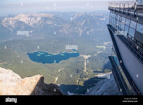 Eibsee Is A Lake In Bavaria Germany Southwest Of Garmisch