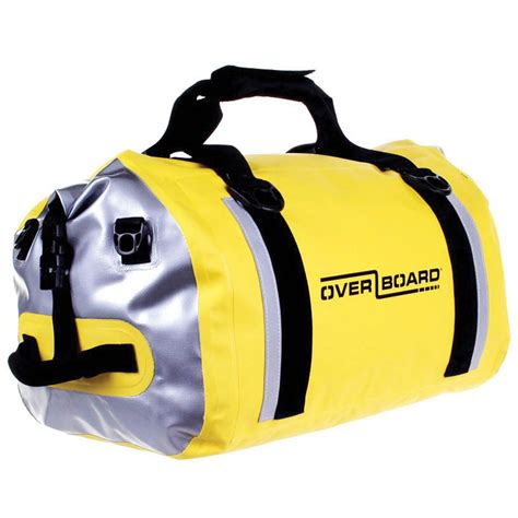 Overboard Pro Sports Waterproof Duffel Bag 40l Yellow