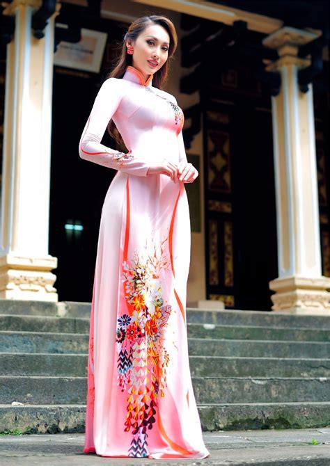 Sartorial Adventure — Vietnamese Ao Dai By Thai Tuan Ao Dai Vietnamese Dress Traditional Outfits