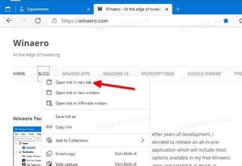 Enable Tab Groups Auto Create And Collapse In Microsoft Edge