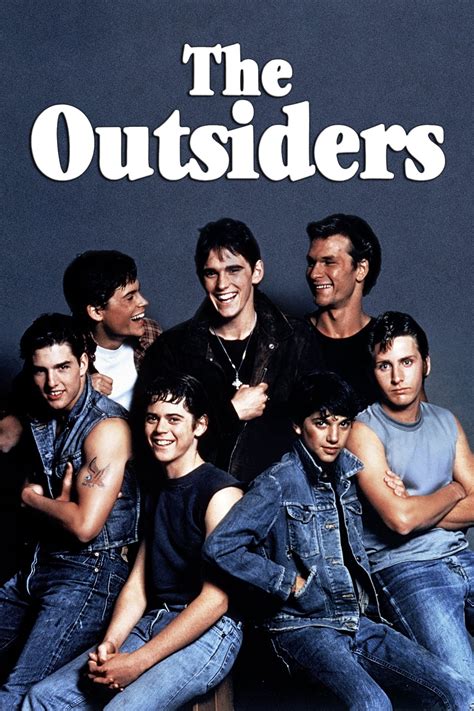 The Outsiders 1983 The Poster Database Tpdb