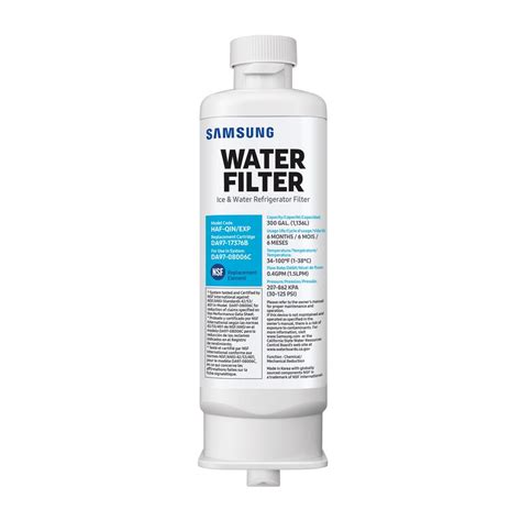 Jun 19, 2017 · the ridges look different from the previous filter, and from the picture on the box, as shown in my picture (left is replacement, right is the filter we removed from the fridge). Samsung 6-Month Refrigerator Water Filter Replacement ...