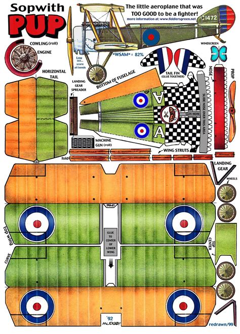 Sopwith Pup Instruction Modelsaircraft