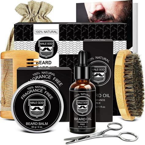 Beard Kit Beard Growth Kit For Men Ts Organic Beard Oil Beard Balm Beard Comb Beard
