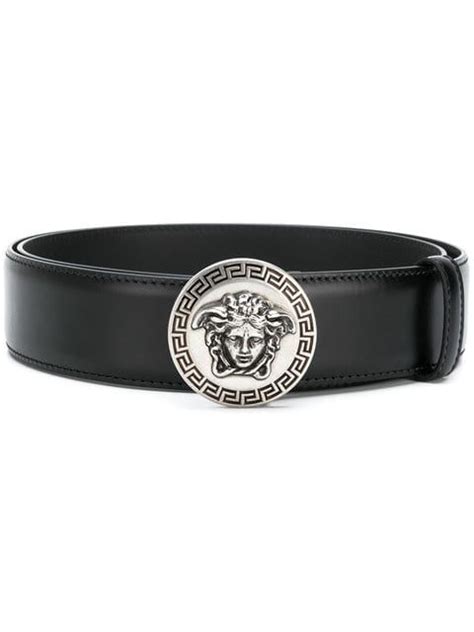 Versace Medusa Buckle Belt 550 Made In Italy And Sculpted From