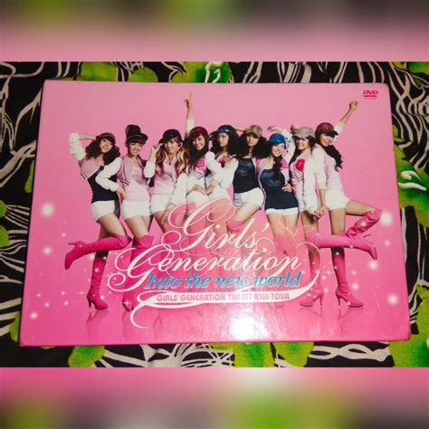 [sale] 소녀시대 Girls Generation Into The New World The First Asia Tour Album Dvd Hobbies