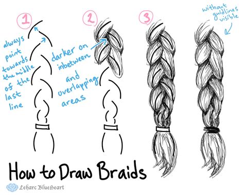 Drawing a braid may seem easy and intimidating at the same time—this object has a relatively to make the drawing more credible, i add some stray hairs with the hb pencil. Braids Drawing at GetDrawings | Free download