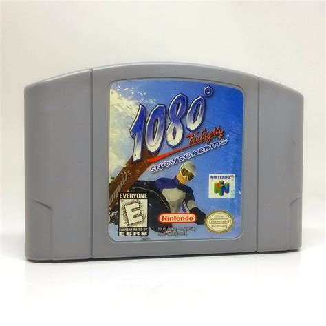 1080° Snowboarding Nintendo 64 N64 Game Pjs Games