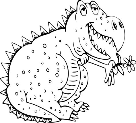 Dino Omalovánka k vytisknutí, Obrázek k tisku zdarma