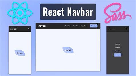 React Sass Header Navbar Component Fully Responsive React Js Project Tutorial W React