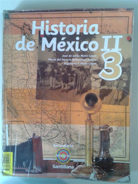 Libro Historia De Mexico Ii Tercero De Secundaria Op4 - $ 110.00 en