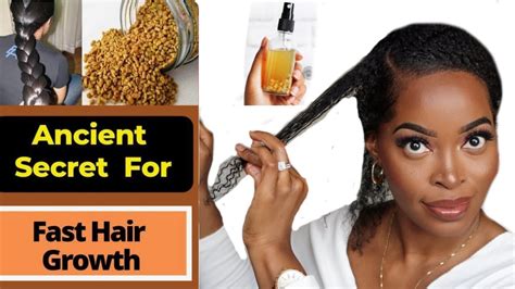 Miracle Fast Hair Growth Treatment For Massive Hair Growth Fenugreek