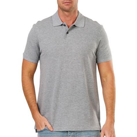 Brilliant Basics Mens Polo Shirt Grey Size 3xl Big W