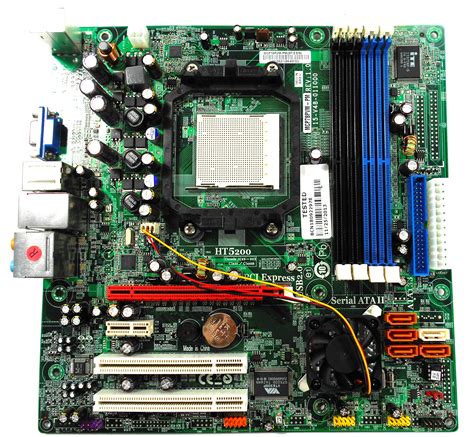 Faulty Mcp78pvm Pm Generic Socket Am2 Ht5200 Motherboard With Active