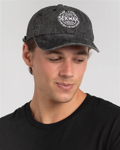 Shop Sex Wax Six Panel Cap In Black Fade Fast Shipping And Easy Returns City Beach Australia
