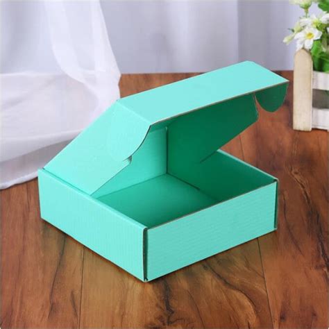 50pcs High Quality Corrugated Paper Box Colored T Packaging Etsy
