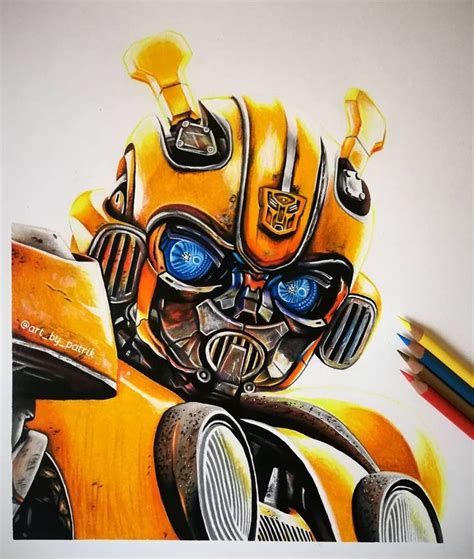 Bumble Bee In 2020 Bumblebee Drawing Transformers Artwork