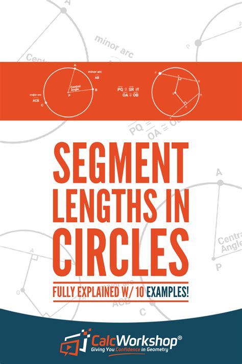 Segment Lengths In Circles Fully Explained W 10 Examples