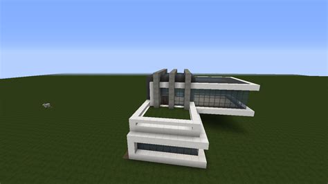 Modern House Build Support Creative Mode Minecraft Java Edition