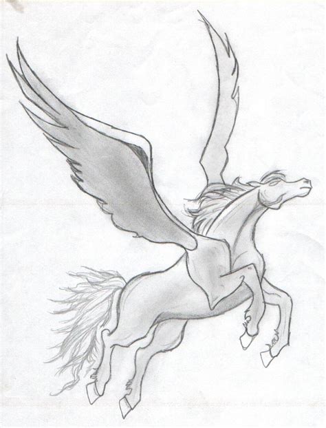 Pegasus Pegasus Drawing Drawings Art Painting